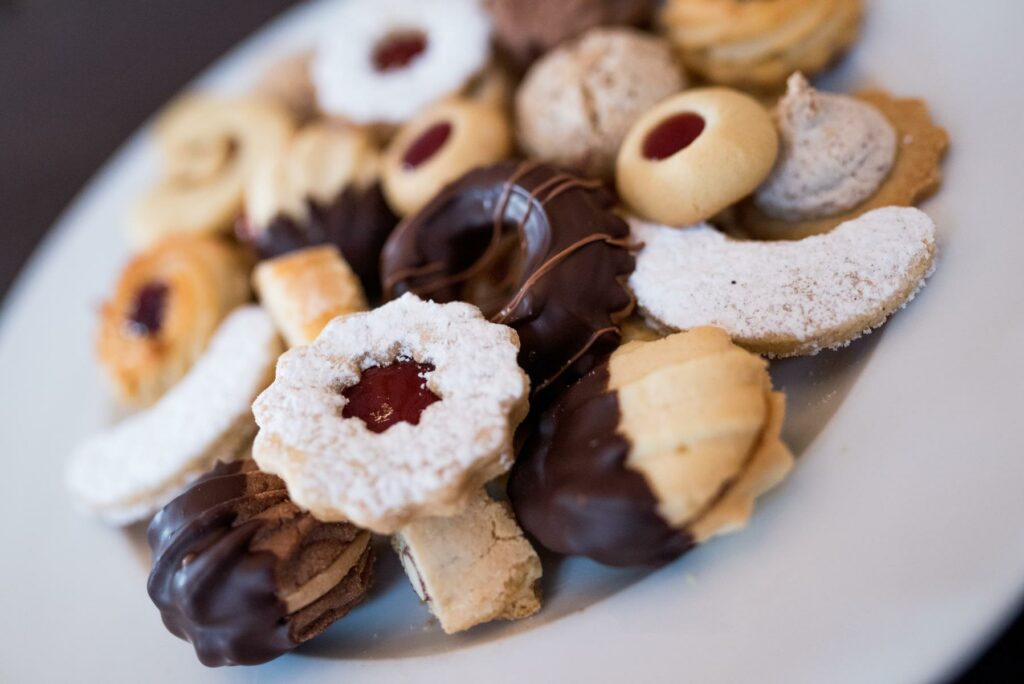 Selbstgebackenes Weihnachtsgebäck - Plätzchen selbstgemacht